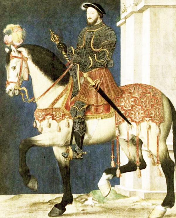 Король Франции Франциск I.