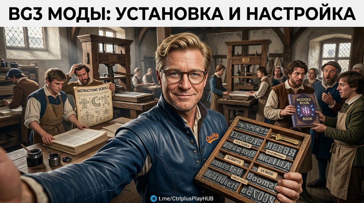 Baldur s Gate 3 как установить моды и настроить мод-менеджер