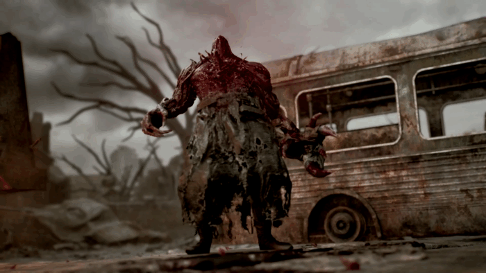 Gif картинка "Супертиран повержен"