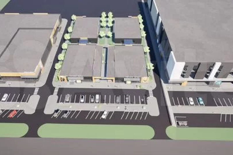    Эскиз будущего фудхолла