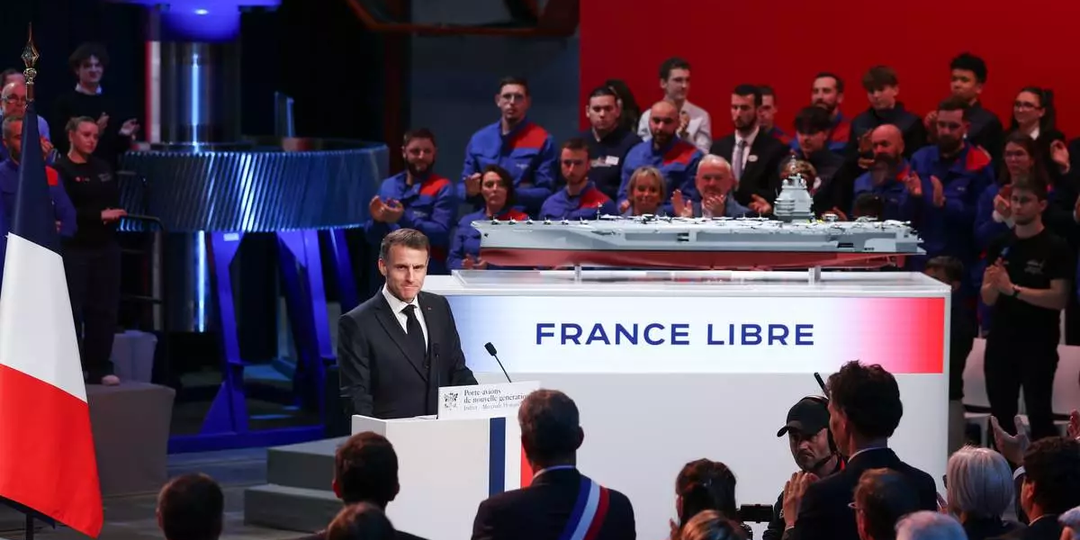 Новый французский авианосец получил название «Свободная Франция»