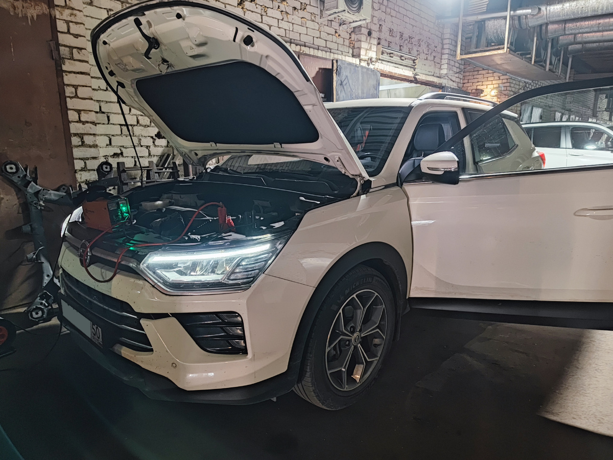Отключение системы мочевины AdBlue (SCR) SsangYong Korando 2019 1.6d 136hp