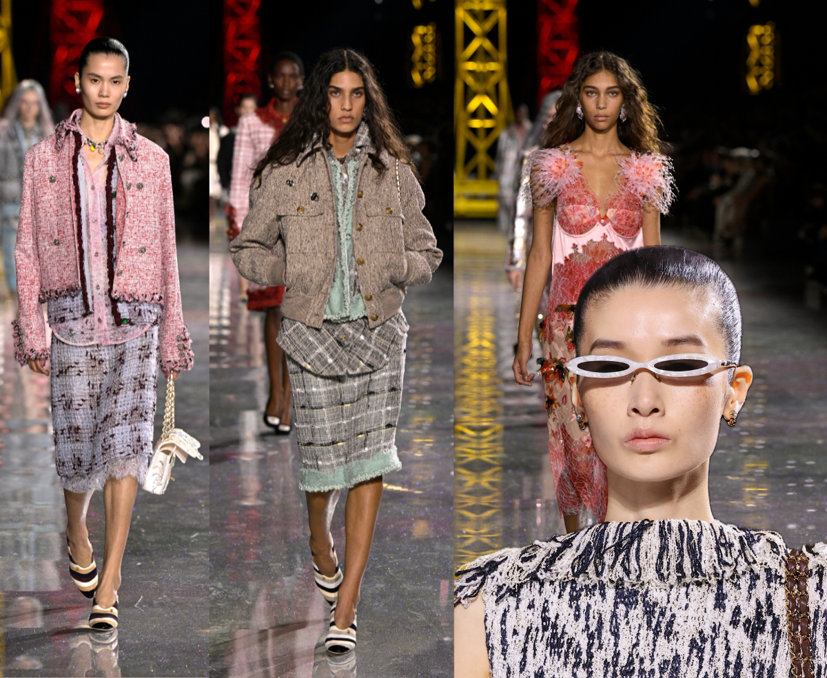 Фото с показа Chanel (Источник: Соцсети)