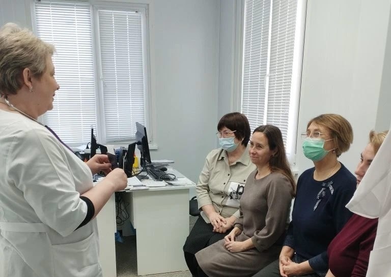    В Абдулинской больнице пациентов с диабетом обучают самоконтролю Оренбуржье