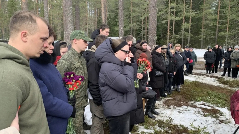   Погибшего на СВО жителя Олонецкого района проводили в последний путьАдминистрация Олонецкого района