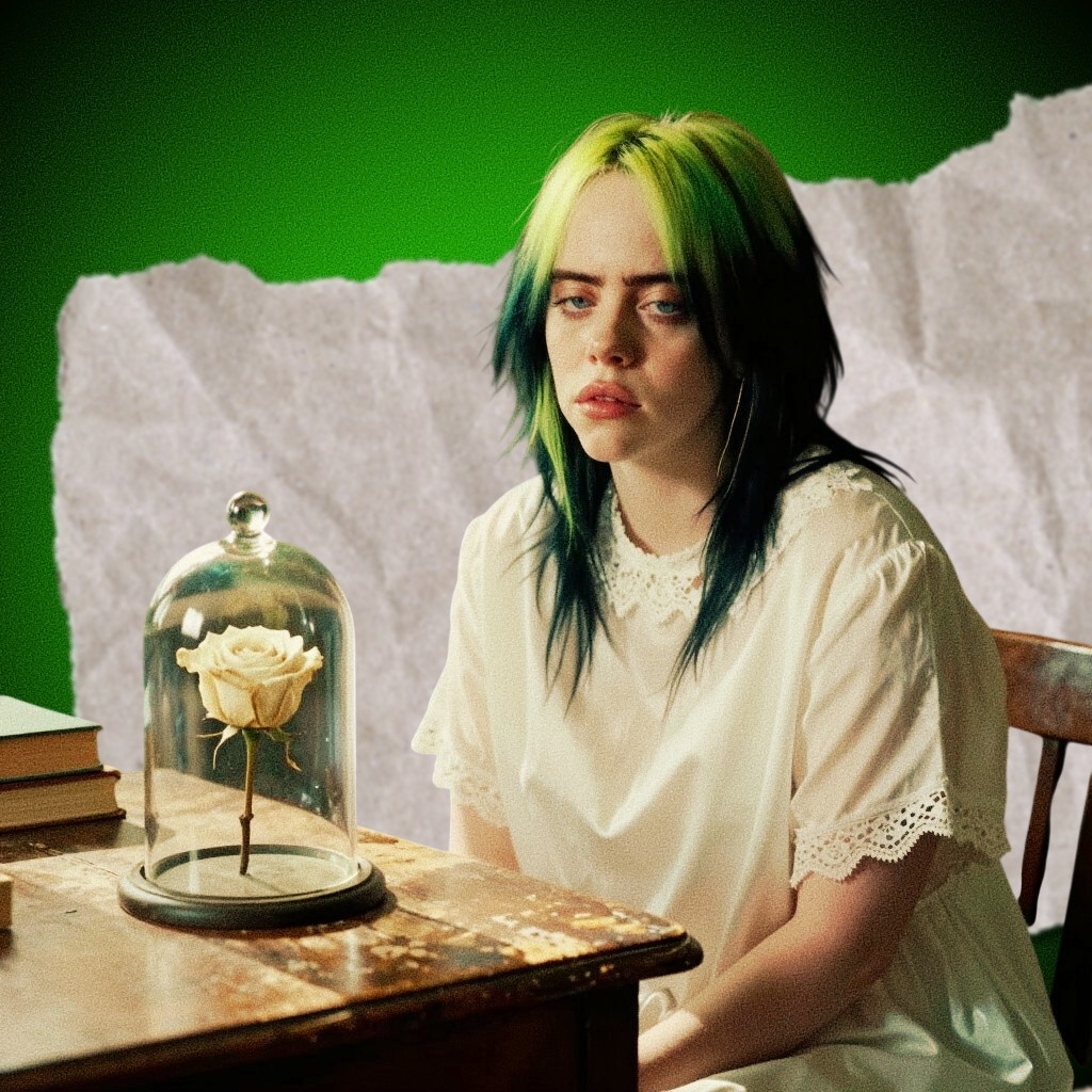 Билли Айлиш. В новой экранизации «Под стеклянным колпаком» ей предстоит стать Эстер Гринвуд.