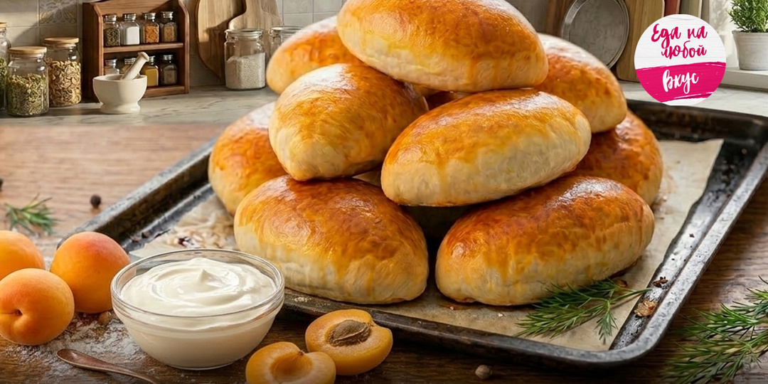 Так пирожки в духовке, вы точно не готовили. Тесто воздушное, нежное, как пух. Выпечка с абрикосовым сюрпризом!