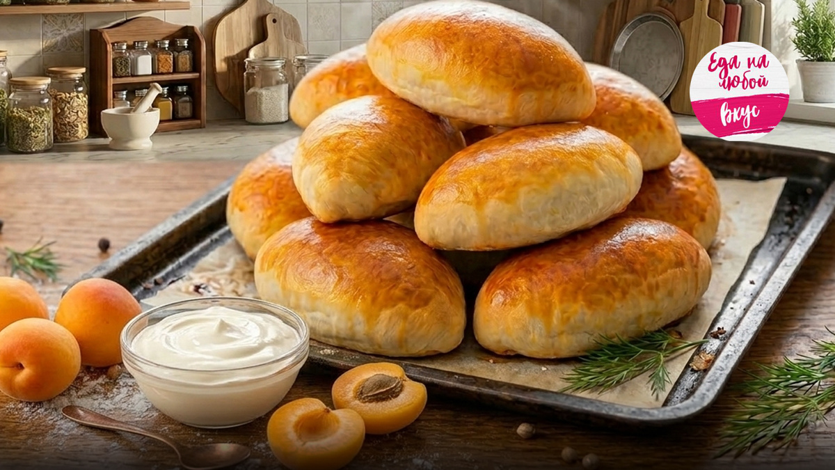 Домашние мягкие пирожки в духовке 