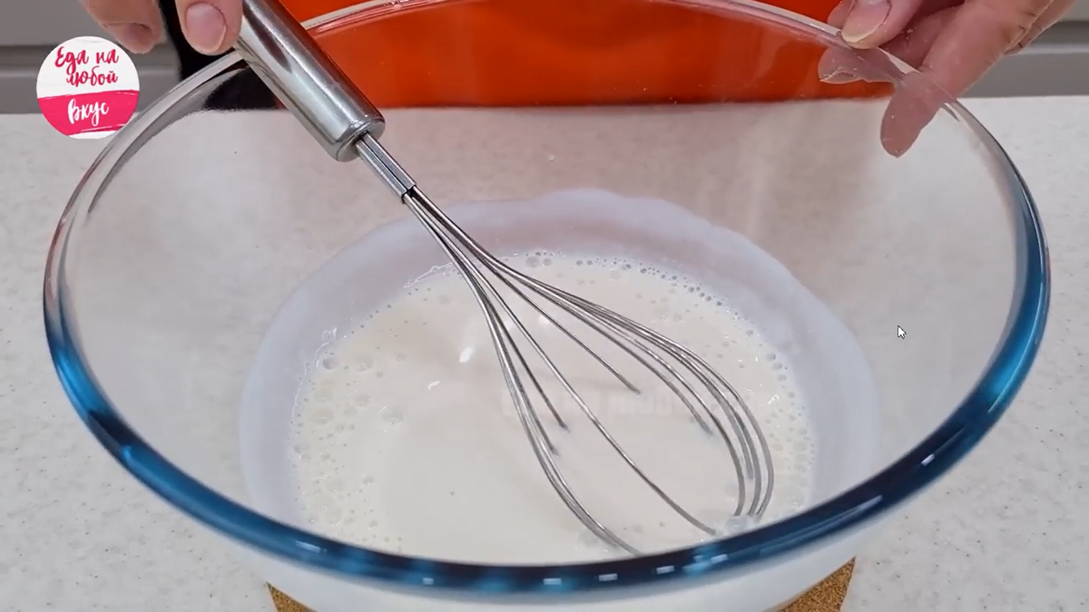  пышная пенная шапочка опары