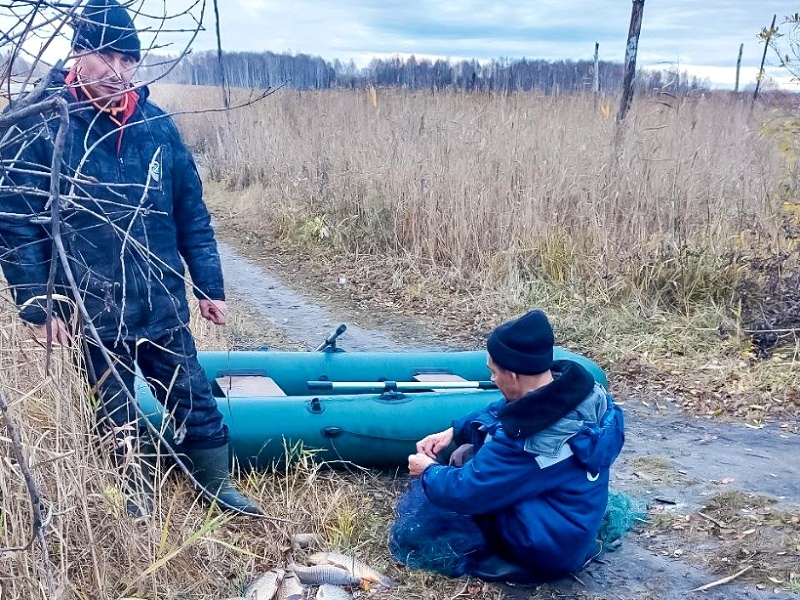 Работает рыбоохрана