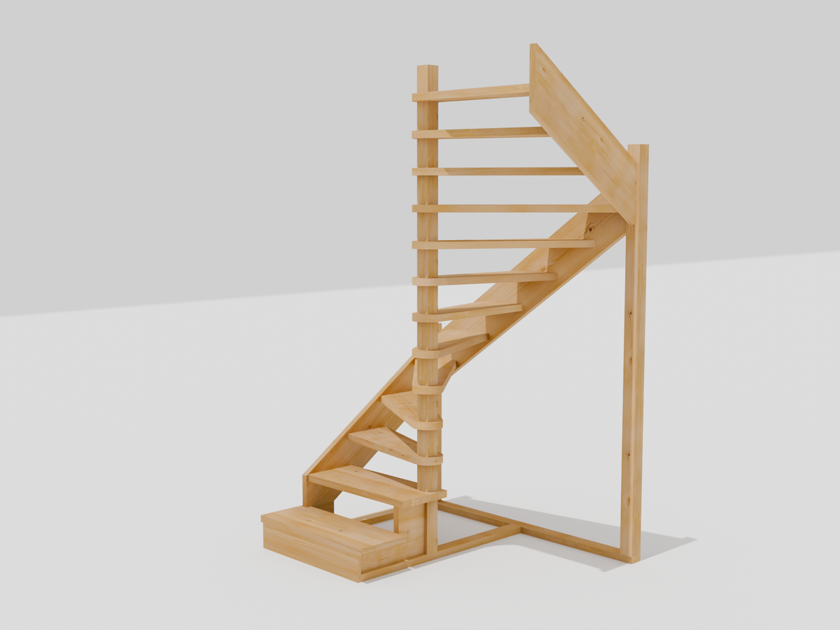 Пример лестницы, которые в основном продаются на маркетплейсах