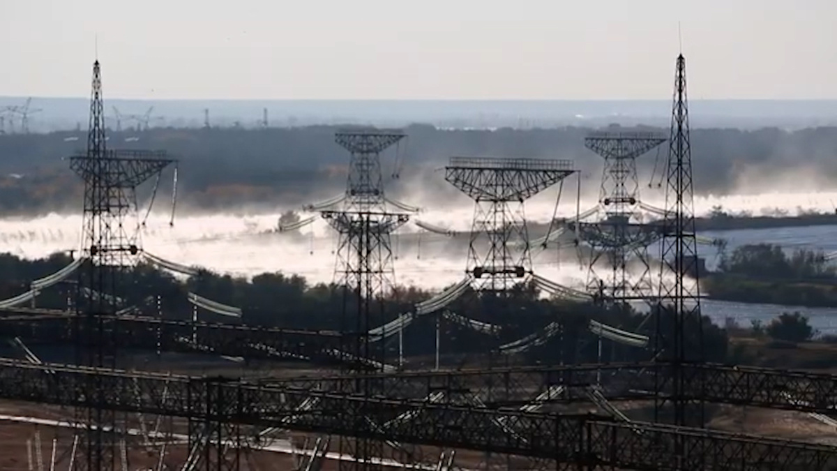    HD Украина энергетика ЛЭП электричество