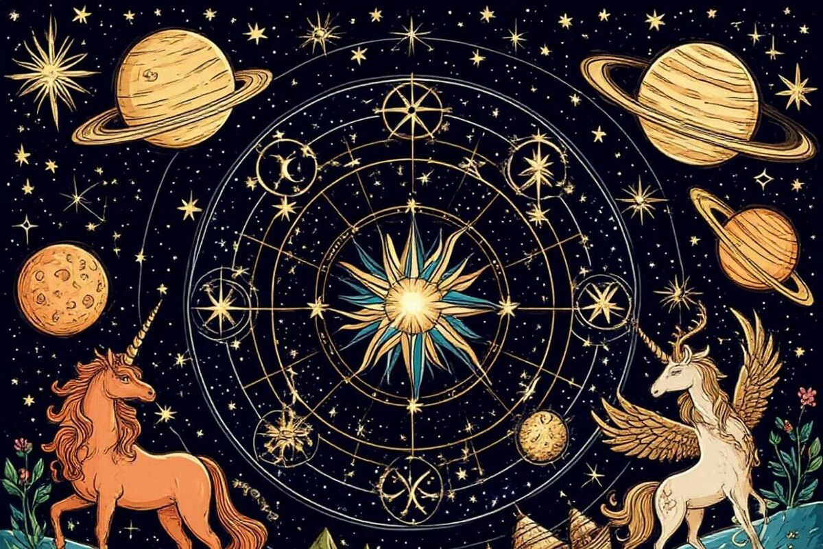    Астропрогноз. shedevrum.ai