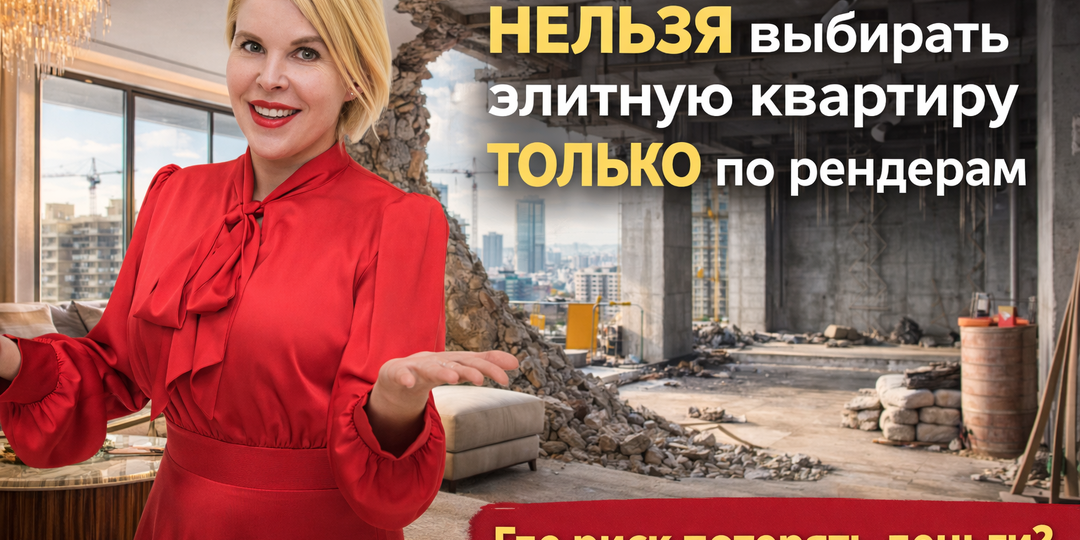 Почему в 2026 элитную квартиру нельзя выбирать только по красивым рендерам