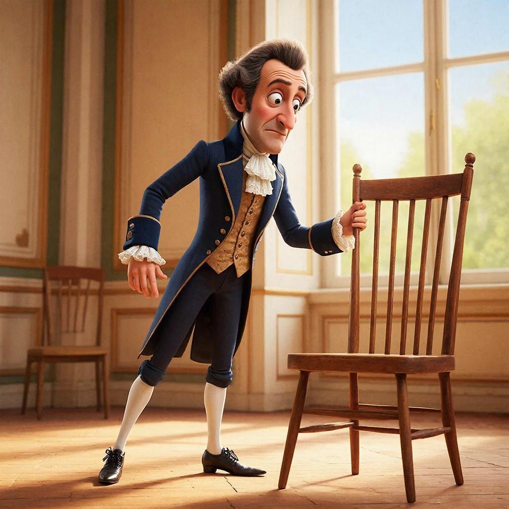 — Месье «Стул»?
— Мадам?
— Как Вас по батюшке звали?