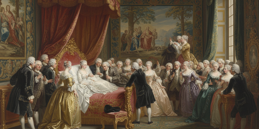 Почему Мария-Антуанетта рожала перед двумястами зрителями