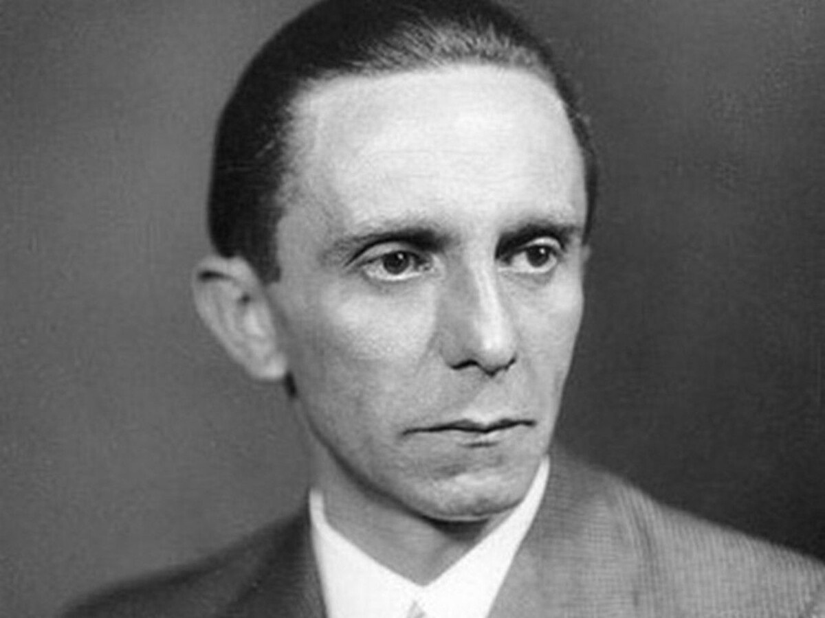 И. Геббельс, 1930-е годы. фото из rg.ru