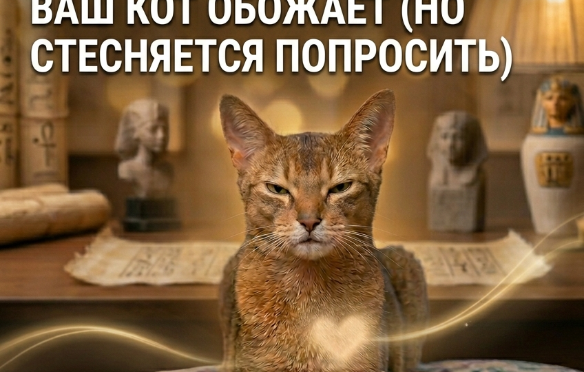 Кошки об этом мечтают, а вы не делаете: 5 простых вещей, которые ваш кот обожает (но стесняется попросить)