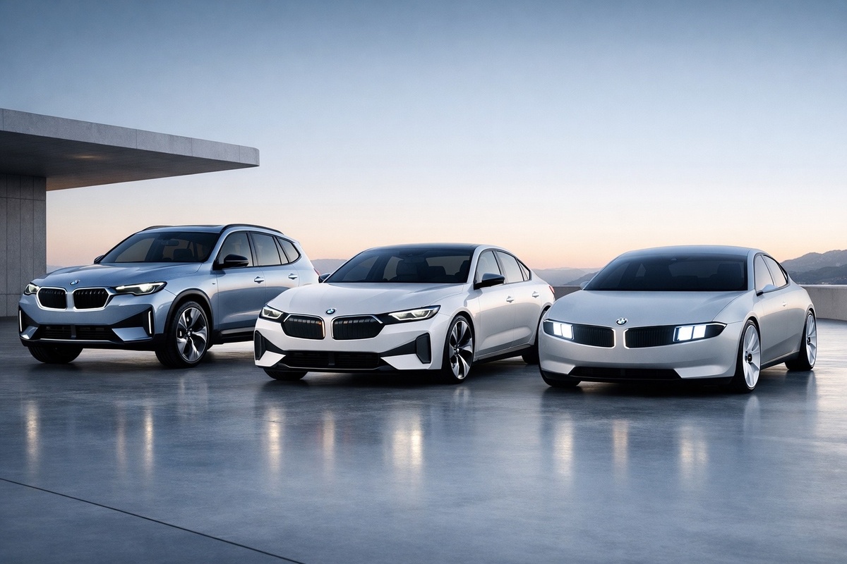 BMW сделала ставку на новое поколение - Neue Klasse 