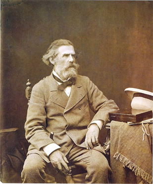 Алексей Петрович Боголюбов.Фото А.О.Карелина 1869 г.
