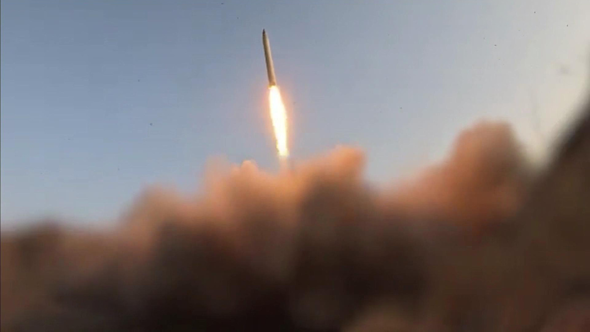    Иран пуск ракеты