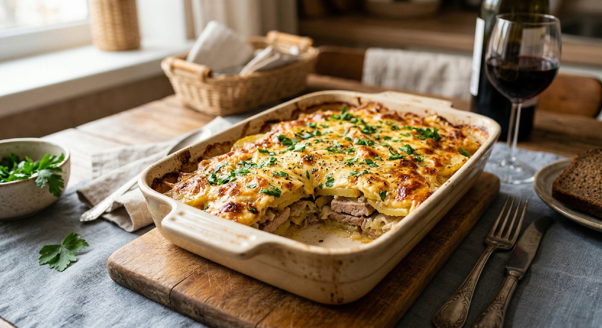 Мясо по-французски