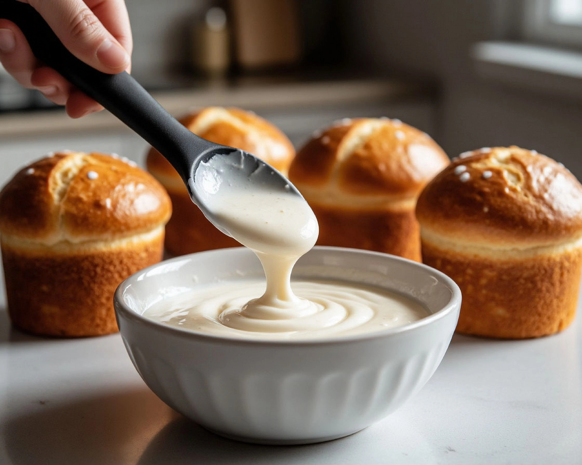 Белоснежная глазурь для кулича: классический рецепт, который никогда не подводит 🧁🤍🖌️