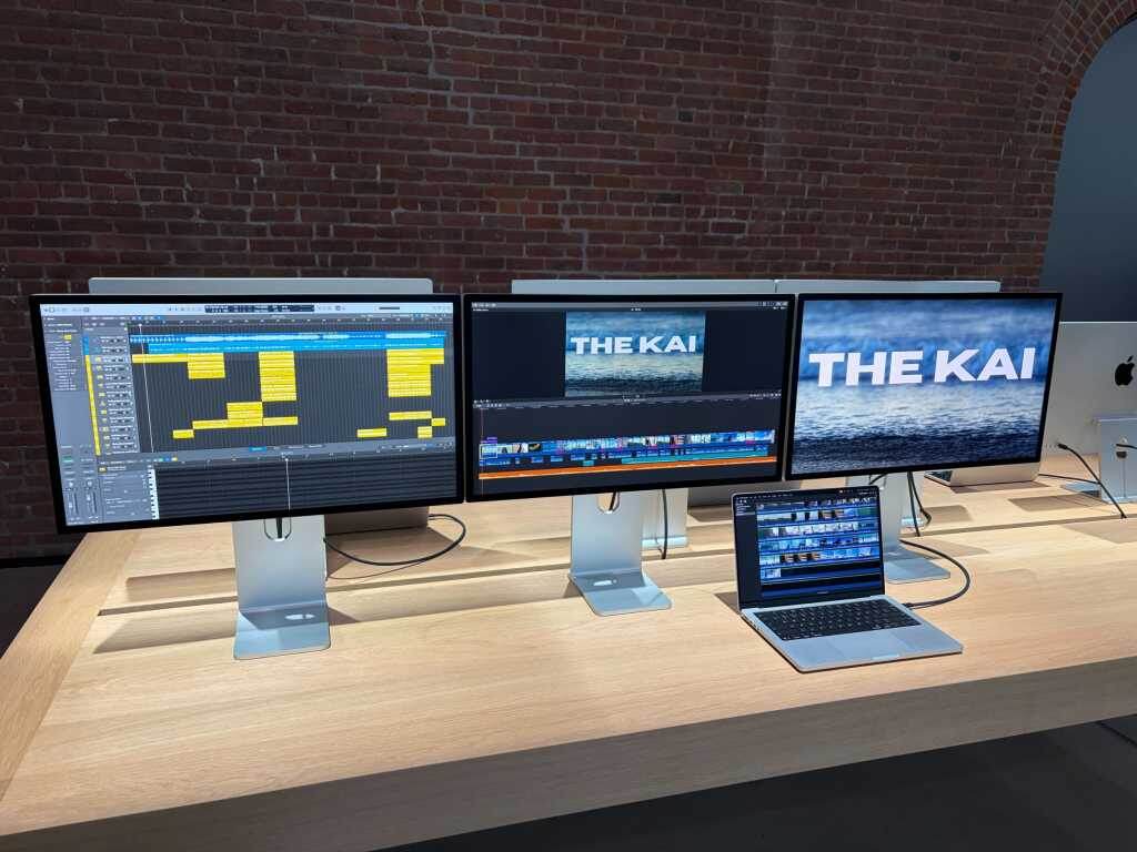    3-4 монитора для MacBook Pro больше не проблема. Изображение: macworld.com
