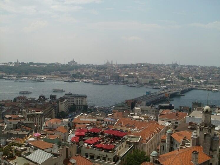 Вид из окна отеля