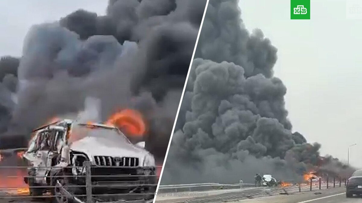    Бензовоз взорвался на трассе в Ростовской области: есть погибшие