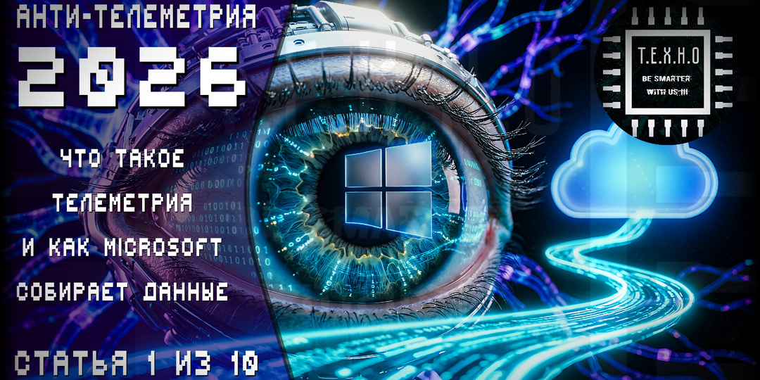 🔍 Телеметрия Windows: Полное руководство по сбору данных на 21.03.2026 (АНТИ-ТЕЛЕМЕТРИЯ #1)