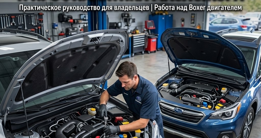 Subaru Forester и Outback: Лайфхаки по замене свечей и профилактика масложора