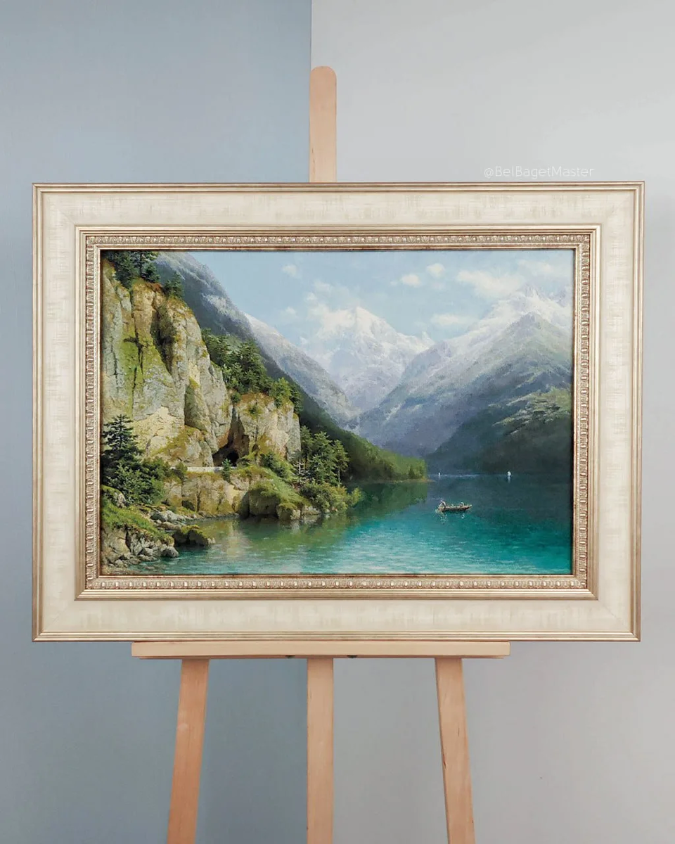 "Вид на озеро Люцерн" - Свирид Мария, Минск
