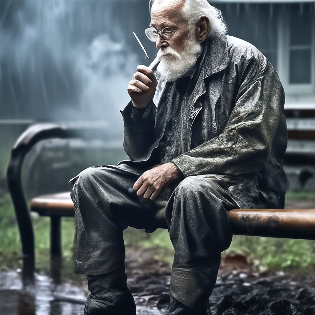 Похожий старик из интернета