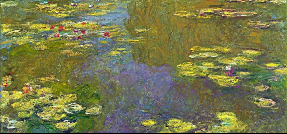 «Пруд с водяными лилиями» (1919) Клод Моне 