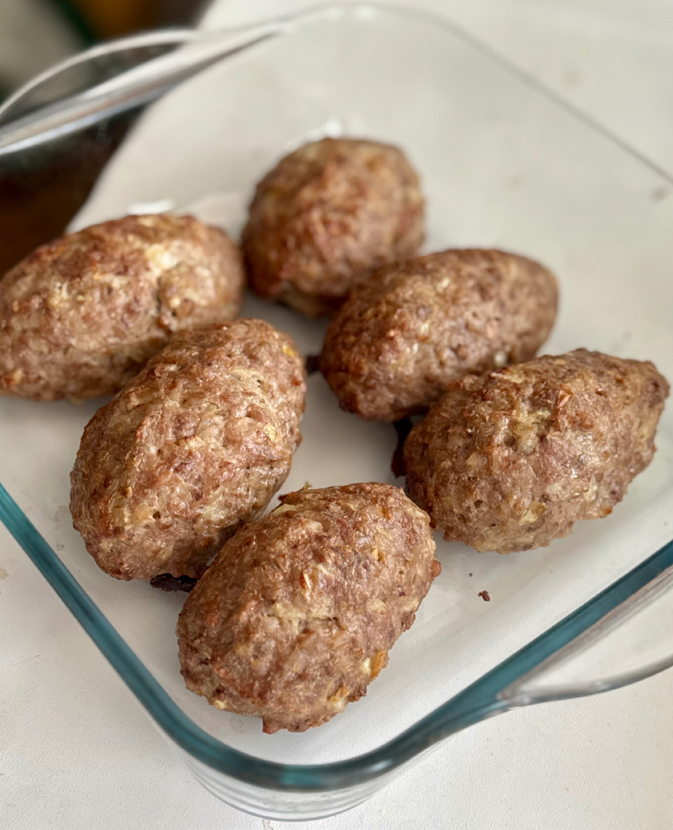 Гречаники с начинкой из яиц