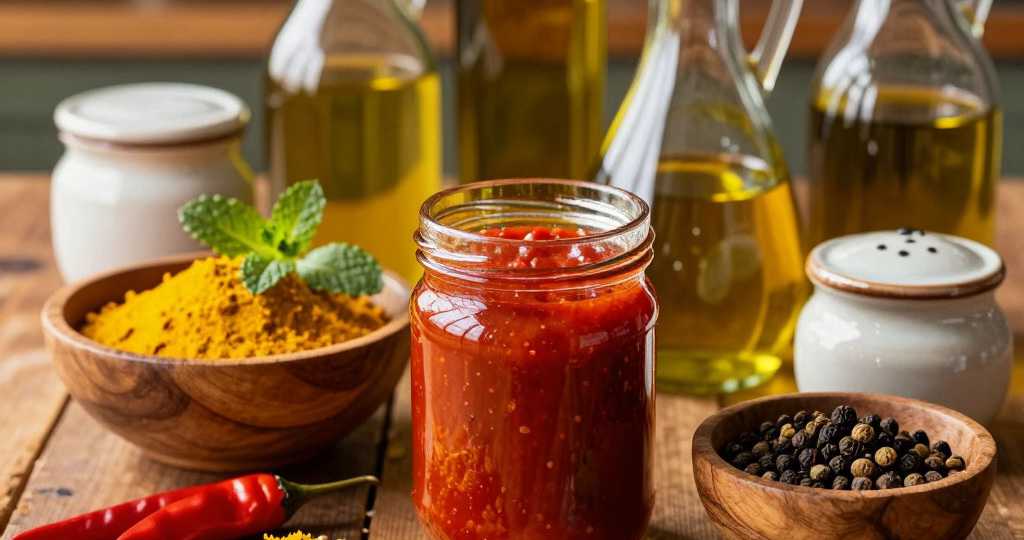 Приправы, пряности и соусы