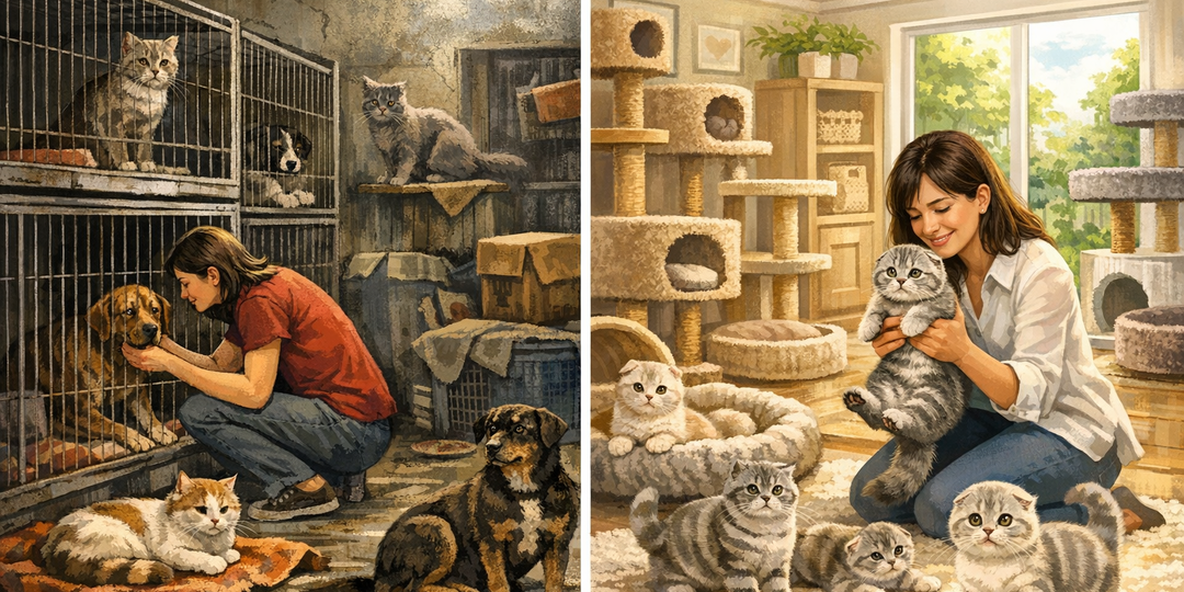 🐾 Питомник и приют: в чём разница и как понять, куда вам действительно нужно