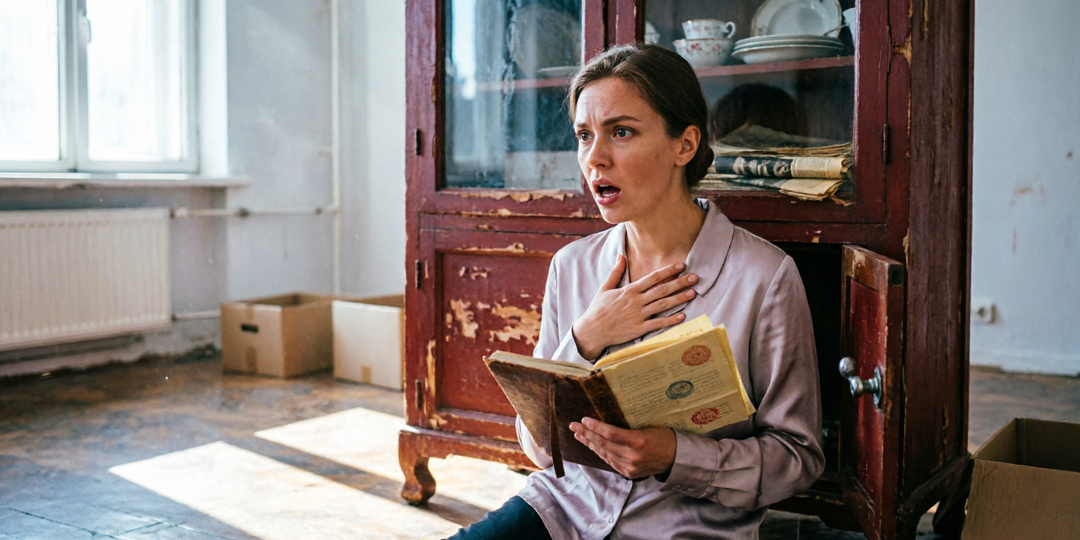 Отец оставил брату сеть заправок, а мне — старый сервант. Я плакала, пока в нем не нашла дневник, где отец писал: «Дочка, прости, так надо»