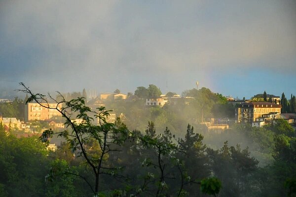 В прибрежном кластере Сочи прогнозируется туман