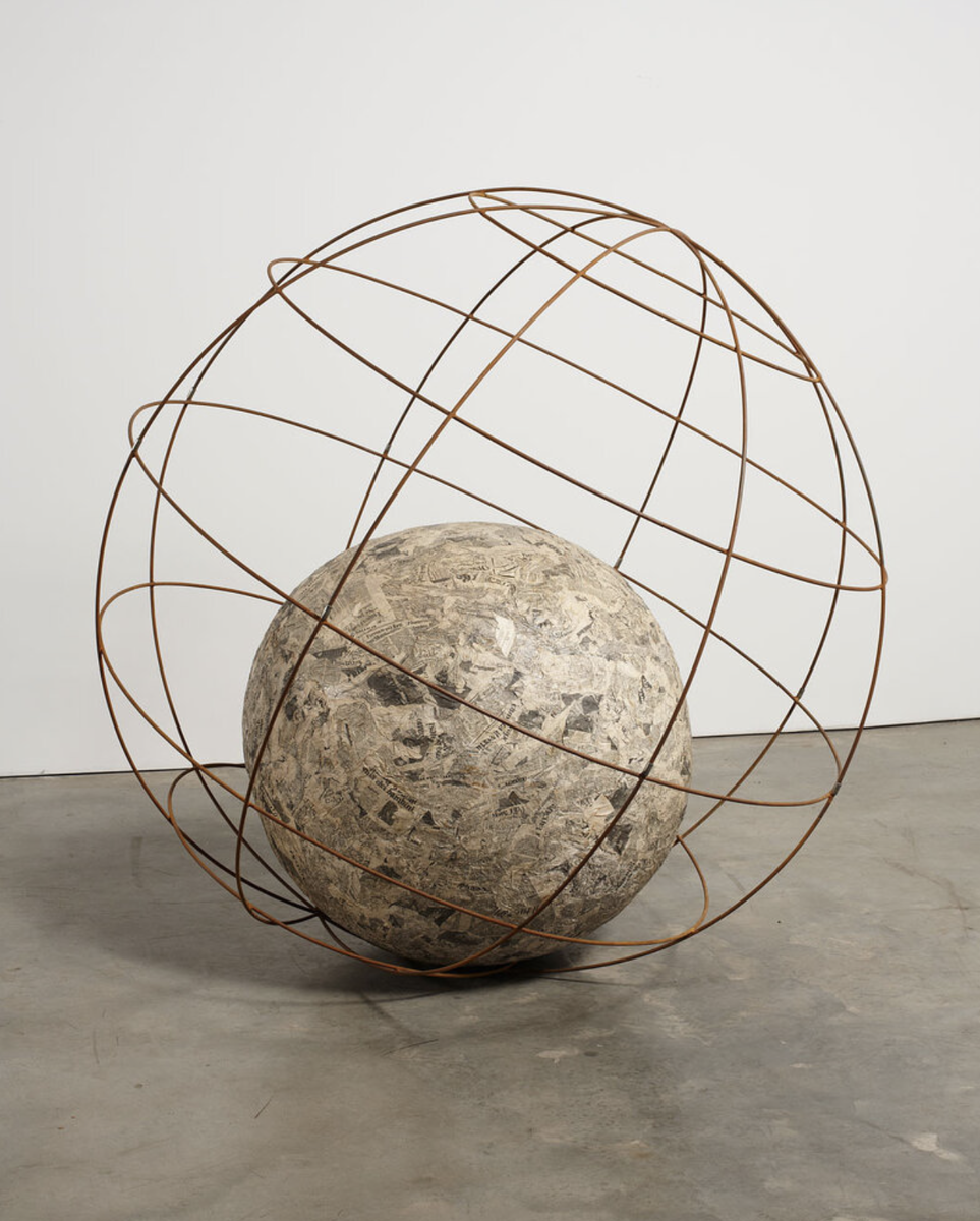 Микеланджело Пистолетто, Mappamondo, 1966-1968