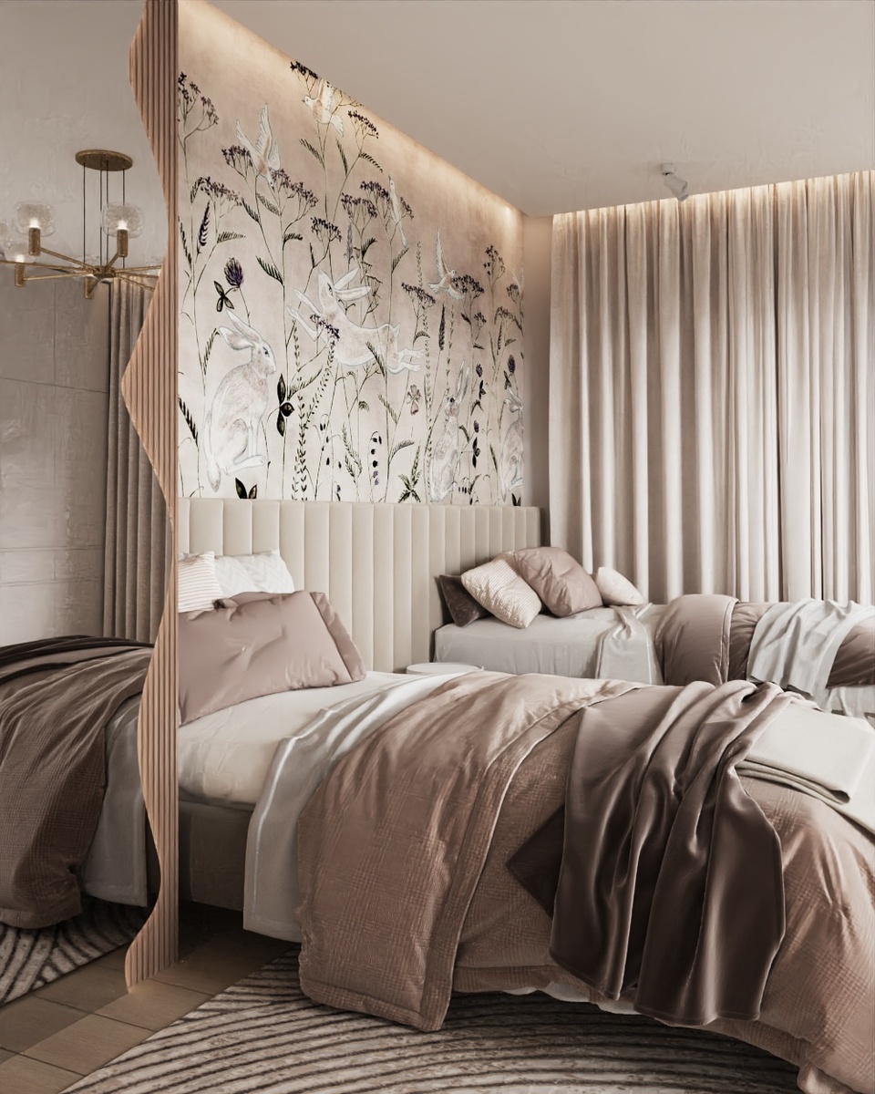 Детская в загородном доме в КП Люкс-проект