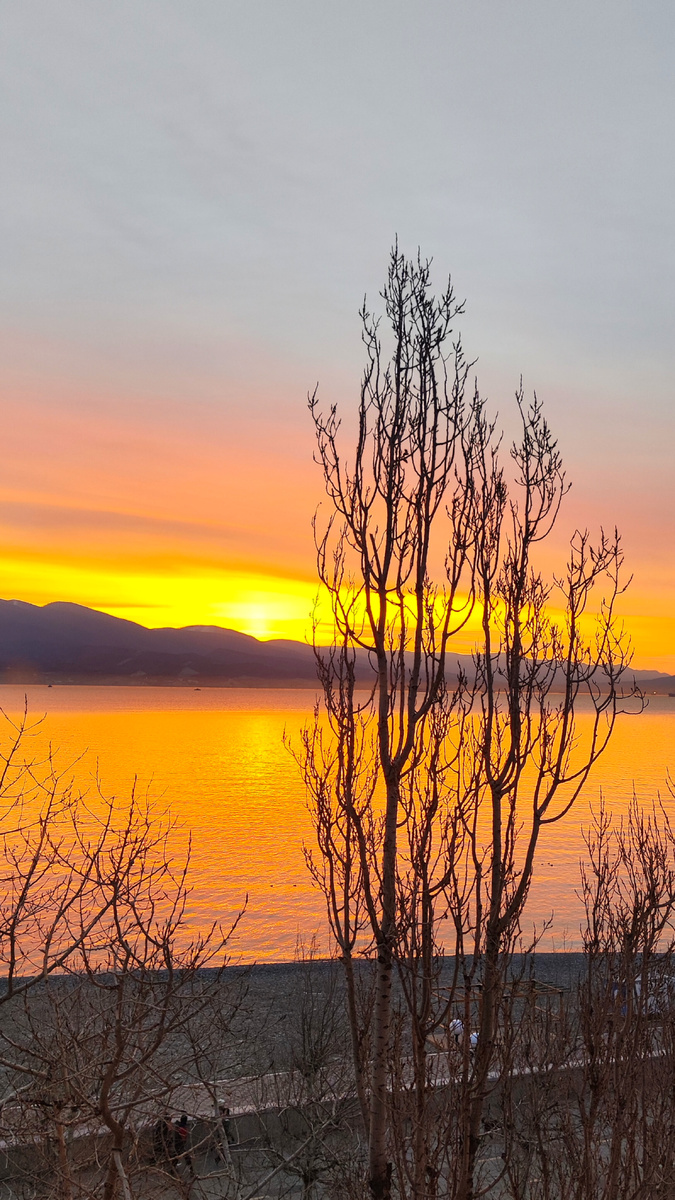 Рассвет в Новороссийске 