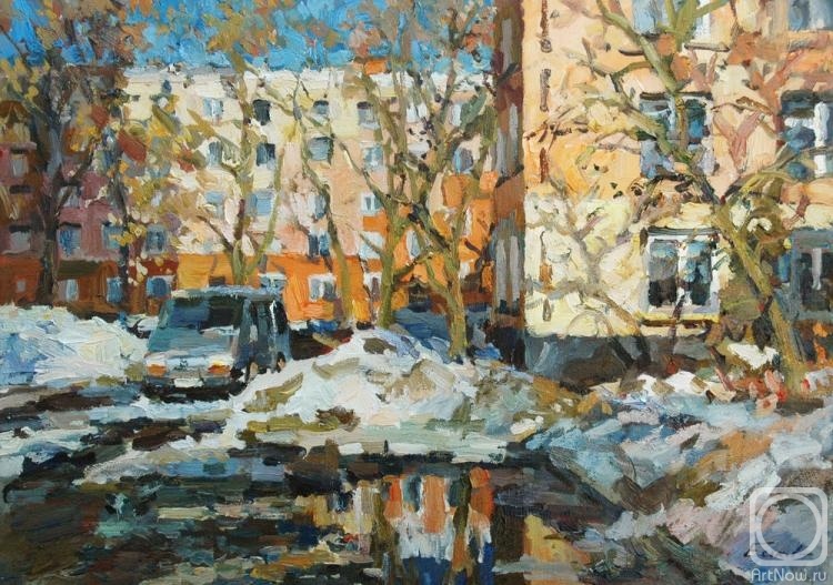 Фото из открытого источника/ Городской пейзаж/П.Еськов/Весна