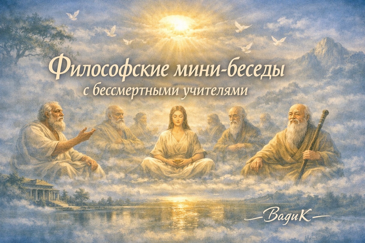 Философские мини-беседы с бессмертными учителями на сегодняшние темы. Вадим Котельников