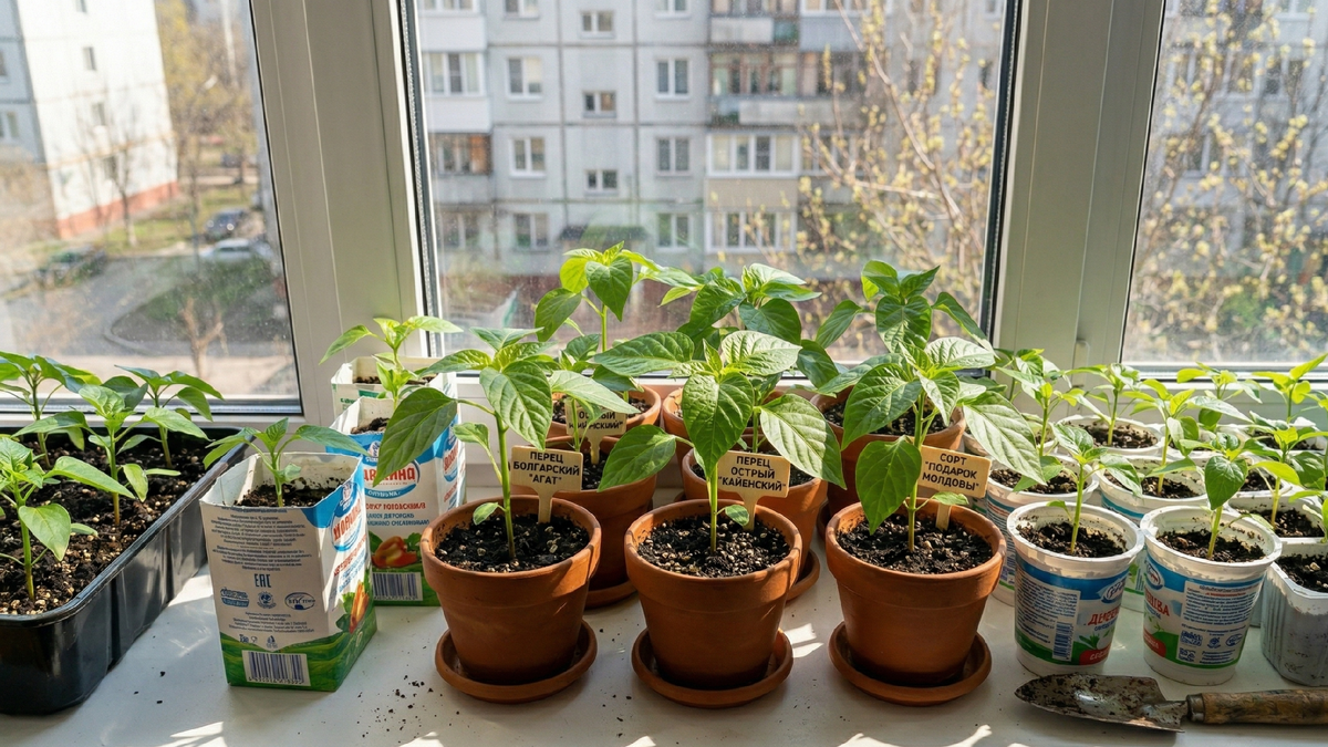Перцы взойдут через 5 дней: мои правила быстрого старта