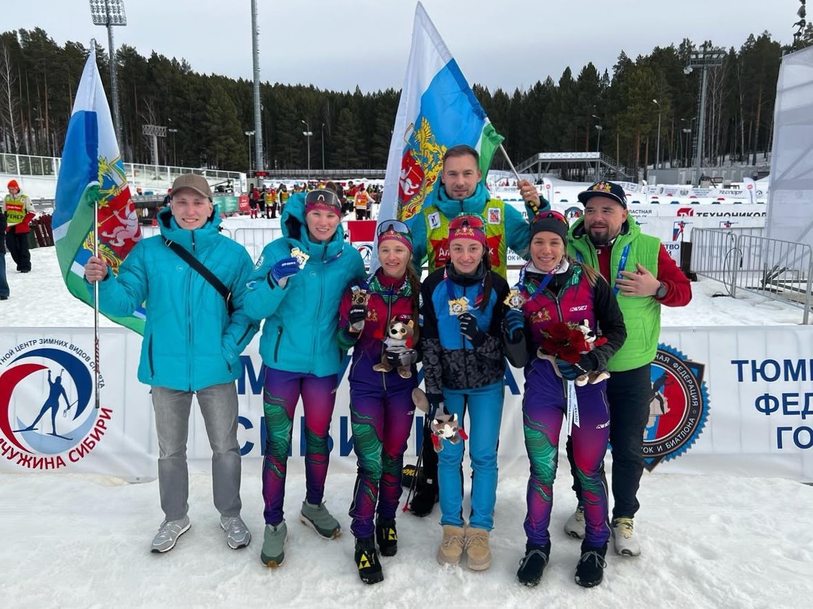     Фото: Сборная России по биатлону/СБР | vk.com/russianbiathlon