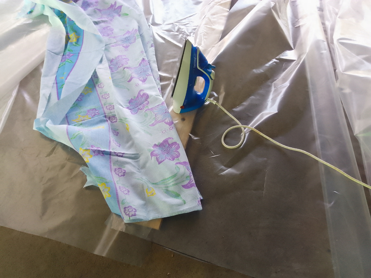 Будет крыша у теплицы!