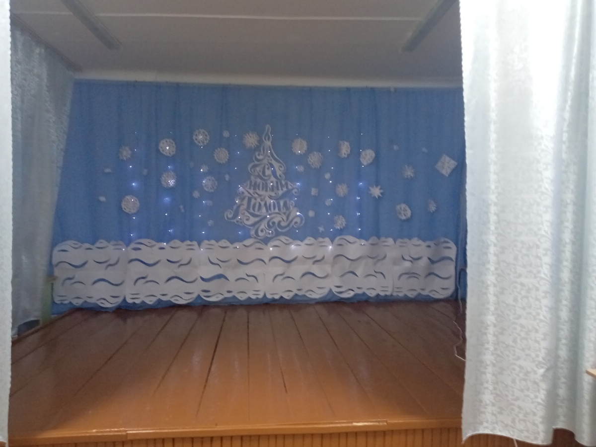 Фото украшенные на новый год столовая школы