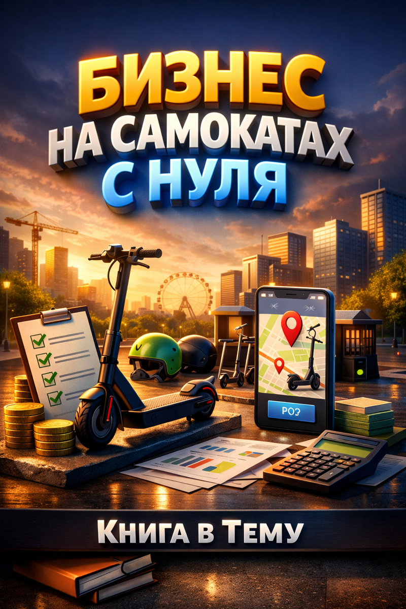 Как открыть бизнес на самокатах: пошаговый план запуска кикшеринга с нуля
